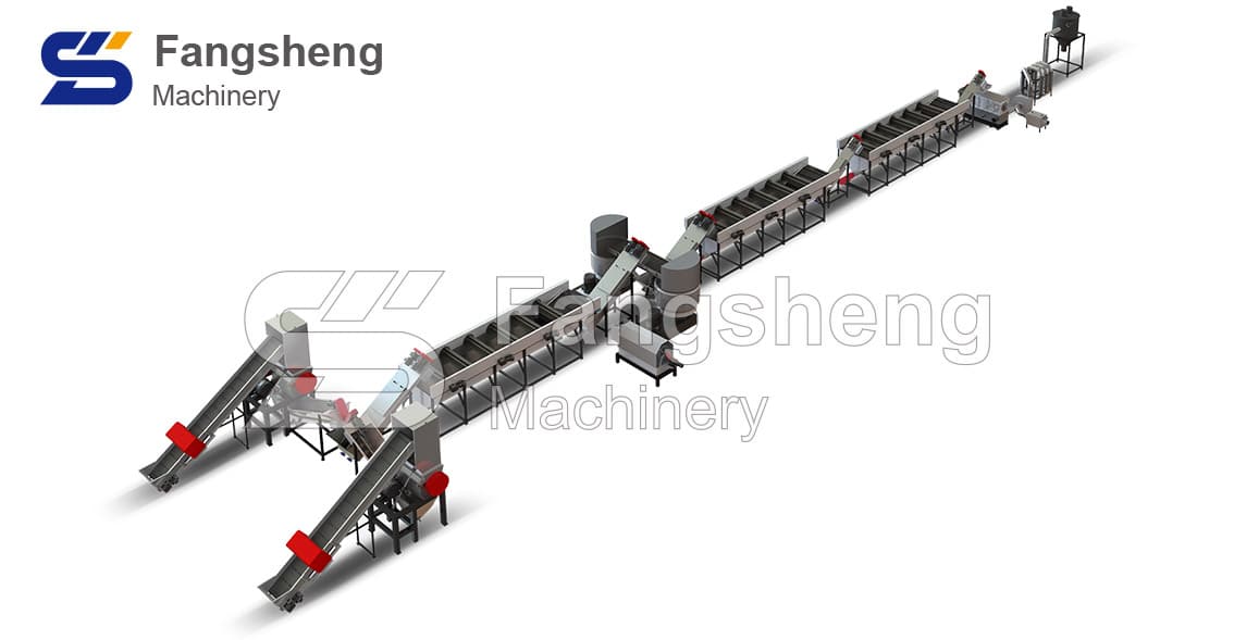 Waste Film Recycling Washing System