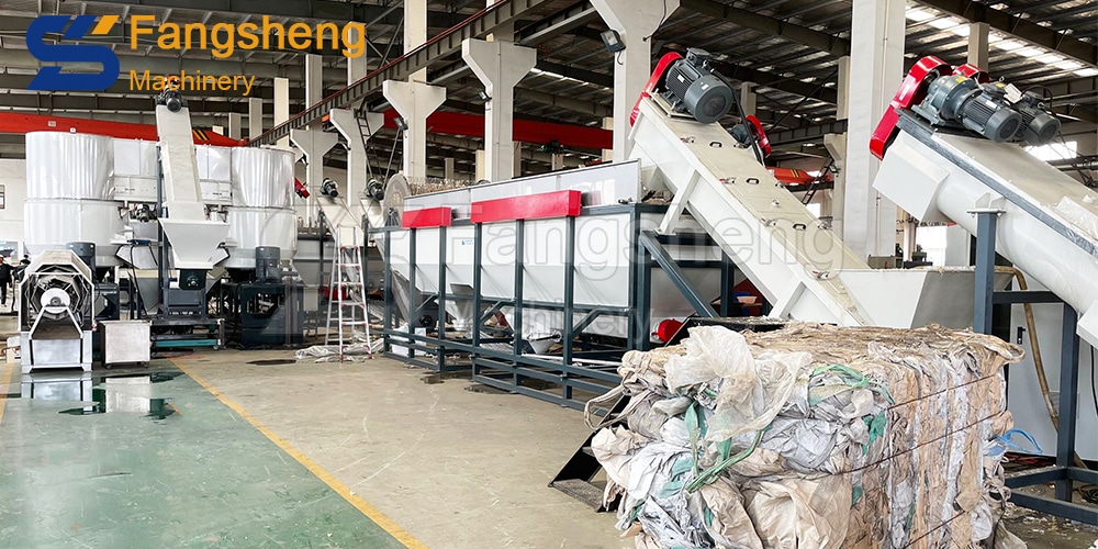 pp plastic recycling machine