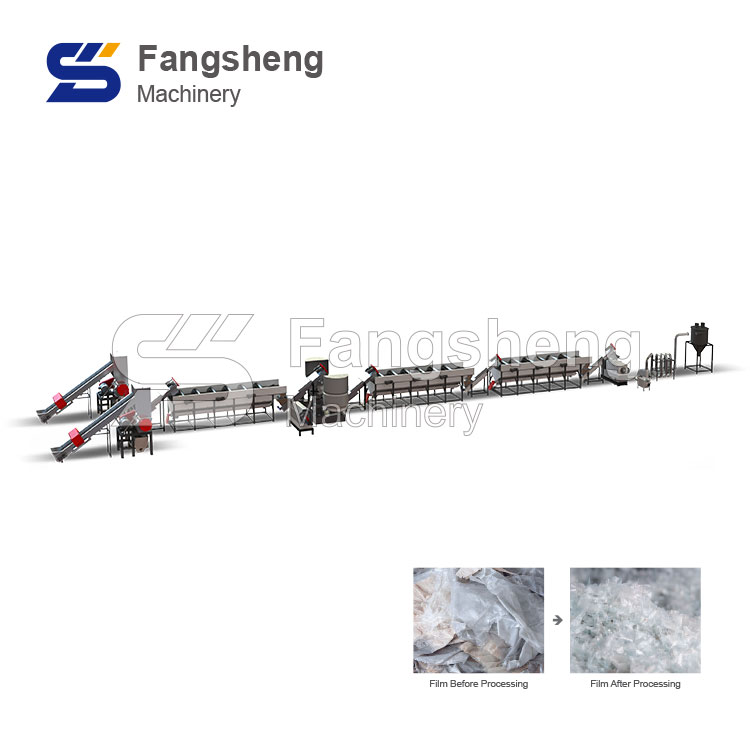 Plastic Film Washing Recycling Line