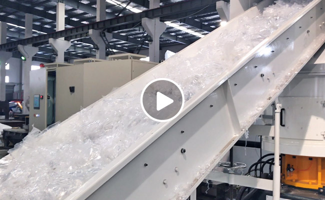 Plastic Film Granulation Production Line Video