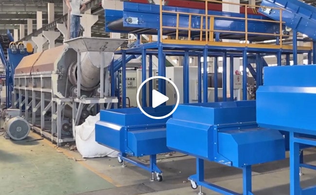 PET Bottle Recycling Washing Production Line Video