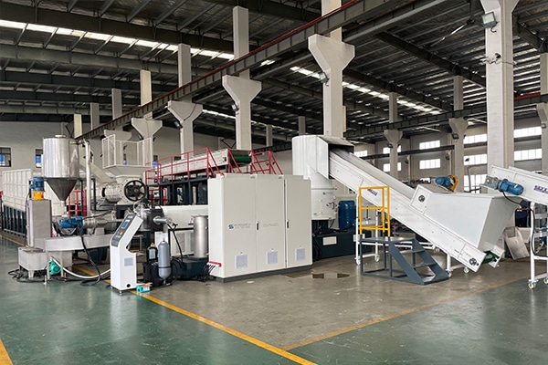 Indonesia–PP Woven Bag Pelletizing Machine